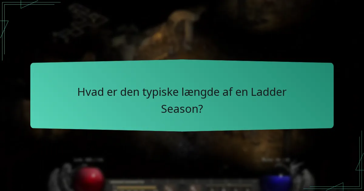 Hvordan påvirker vedligeholdelsesperioder Ladder Seasons?