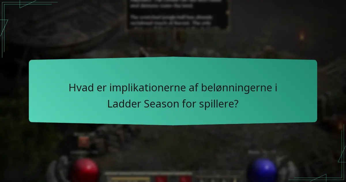 Hvad er spillerfeedbacken på belønningerne i Ladder Season?