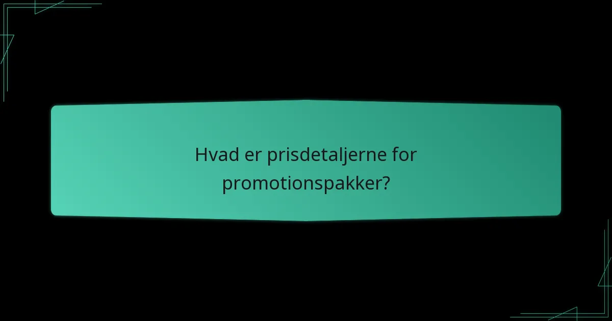 Hvordan kan spillere indløse promotionspakker?