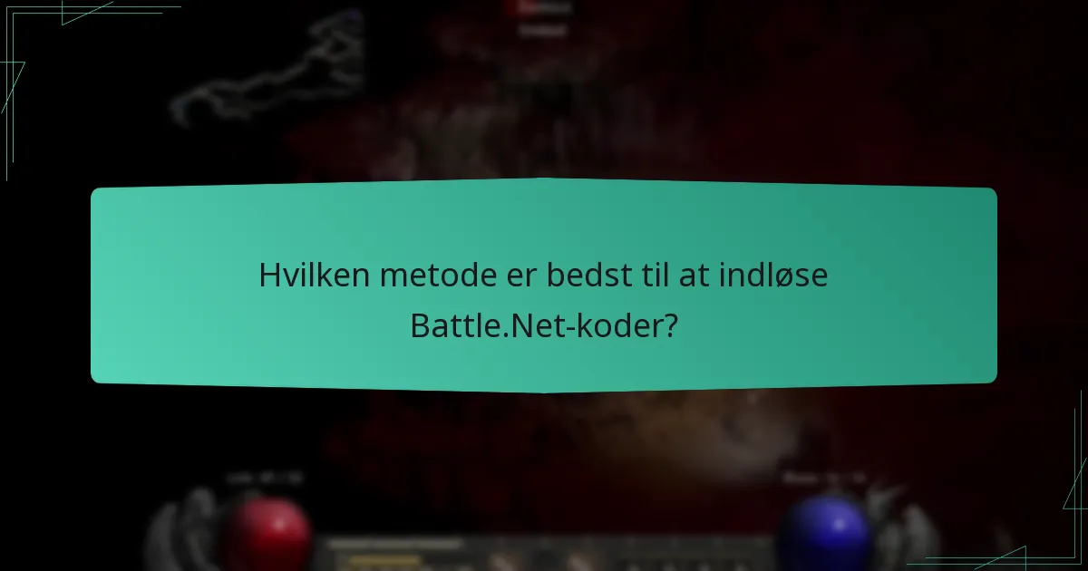 Hvordan indløser jeg en kode ved hjælp af Battle.Net-klienten?
